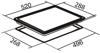 OEM CERH31BL 30cm 2 Burner Domino Ceramic  With Touch Control Ceramic Hob Black