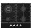 Statesman GH60GB 4 x Burner ( Gas on Glass) Gas Hob Black