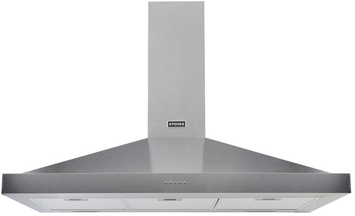 Stoves Sterling S1000  444410240 100cm X Chimney Hood Stainless steel