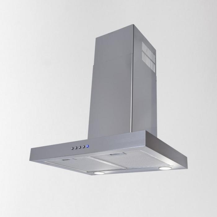Luxair LA-70-FLT-SS  70cm Flat LA70FLTSS Hood Stainless steel