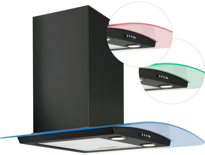 CATA UBLED60BK 60cm Chimney Cooker Hood Black