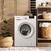 Montpellier MWM610W 6kg 1000rpm Freestanding Washing Machine White