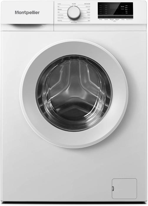 Montpellier MWM610W 6kg 1000rpm Freestanding Washing Machine White