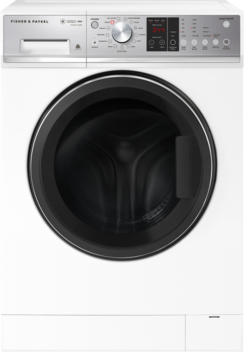 Fisher & Paykel WM1490P2 + DH9060P2 Freestanding Washing Machine and Dryer White