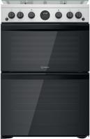 Indesit ID67G0MCX/UK 60cm Freestanding Gas Cooker Inox
