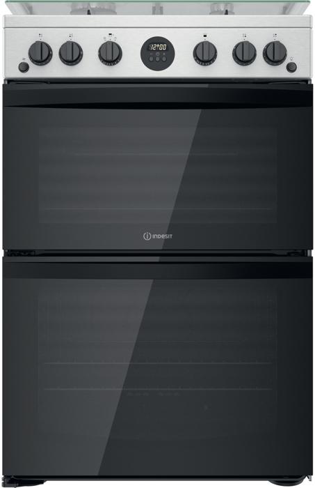 Indesit ID67G0MCX/UK 60cm Freestanding Gas Cooker Inox