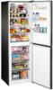 Teknix FF1860B 308Litres Frost Free Freestanding Fridge-Freezer Black