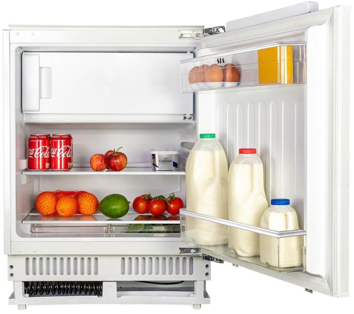 OEM RFU102 Under Counter with Ice box 112 Litres Integrated Fridge White