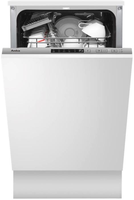 Amica ADI460 45cm Slimline 10 Place settings Integrated Dishwasher White