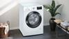 Siemens WM14NK08GB iQ300 1400Spin 8kg  front loader Freestanding Washing Machine White