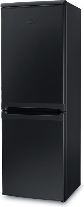 Indesit IBD5515B1 Low Frost 55cm Freestanding Fridge-Freezer Black