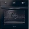 Candy FIDCN403 Single Electric Oven + CVW6BB 4 Burner Gas Hob ( Oven and Hob Pack ) Black