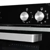 Nordmende DOI325IX Built-in Double Electric Oven Black