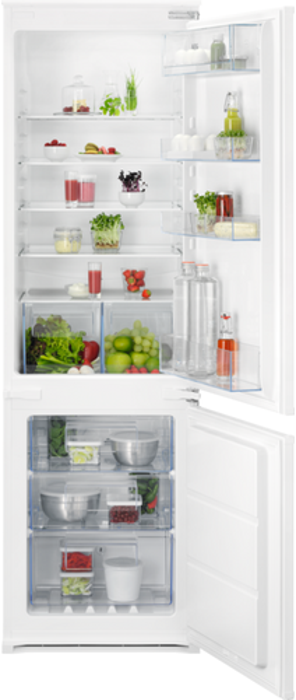 AEG OSC6N181ES 6000 TwinTech® 177.2 cm Frost Free 70 / 30 Integrated Fridge Freezer White