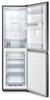 Teknix FFH1825WB Water Dispenser, Total No Frost Freestanding Fridge-Freezer Black