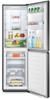Teknix FFH1825WB Water Dispenser, Total No Frost Freestanding Fridge-Freezer Black