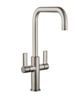 Francis Pegler JERONI HORIZONTAL TWIN 922101 Tap Brushed Nickel