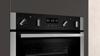 NEFF U2ACM7HN0B N 50 Pytolytic 60cm Built-in Double Electric Oven Stainless steel