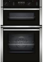 NEFF U2ACM7HN0B N 50 Pytolytic 60cm Built-in Double Electric Oven Stainless steel