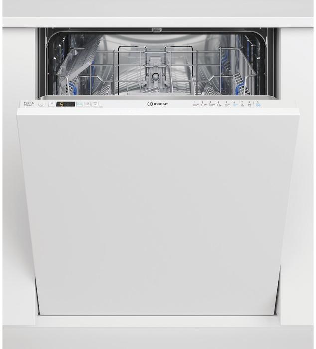 Indesit D2I HL326 UK  60cm 14 Place Settings ( D2IHL326 ) Integrated Dishwasher White