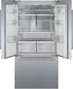 Bosch KFF96PIEP French door bottom freezer, multiDoor, No Frost American Style Fridge Freezer Inox