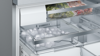 Bosch KFF96PIEP French door bottom freezer, multiDoor, No Frost American Style Fridge Freezer Inox