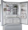 Bosch KFF96PIEP French door bottom freezer, multiDoor, No Frost American Style Fridge Freezer Inox