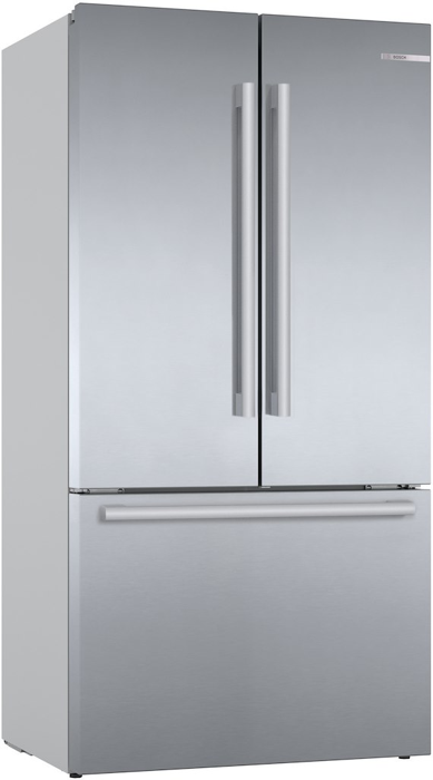 Bosch KFF96PIEP French door bottom freezer, multiDoor, No Frost American Style Fridge Freezer Inox