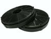CATA AMFILT3  One Pack of Two Hood Filters Black