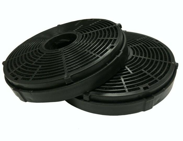 CATA AMFILT3  One Pack of Two Hood Filters Black