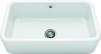 Caple CPBS800 Butler 800 Sit-on W 795mm with BSW/OF/SS3 waste kit Belfast Sink White