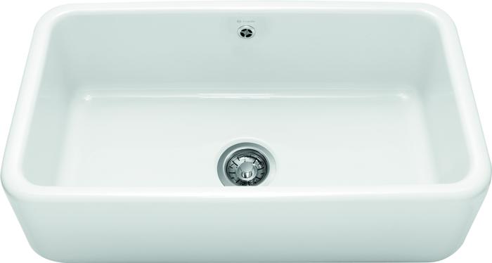 Caple CPBS800 Butler 800  ( and Francis Pegler 922022 Rune Mono Tap ) Belfast Sink White