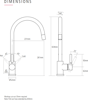 Caple ASPS2/CH Aspen Spray Pull-out Tap Tap Polished Chrome
