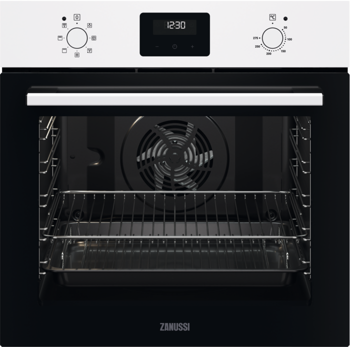 Zanussi ZOHNX3W1 Series 20 FanCook Oven Built-in Single Electric Oven White