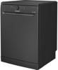 Indesit D2F HK26 B UK 60cm 14 Place Settings ( D2FHK26B ) Freestanding Dishwasher Black