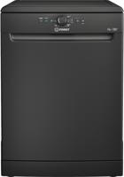 Indesit D2F HK26 B UK 60cm 14 Place Settings ( D2FHK26B ) Freestanding Dishwasher Black