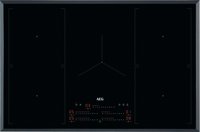 AEG IKE85751FB 6000 Multibridge 80cm Induction Hob Black
