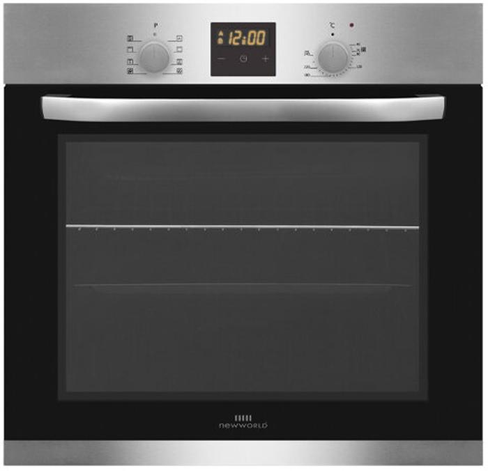 Newworld NWMFOT60X 60 Litres MultiFuncion Built-in Single Electric Oven Stainless steel