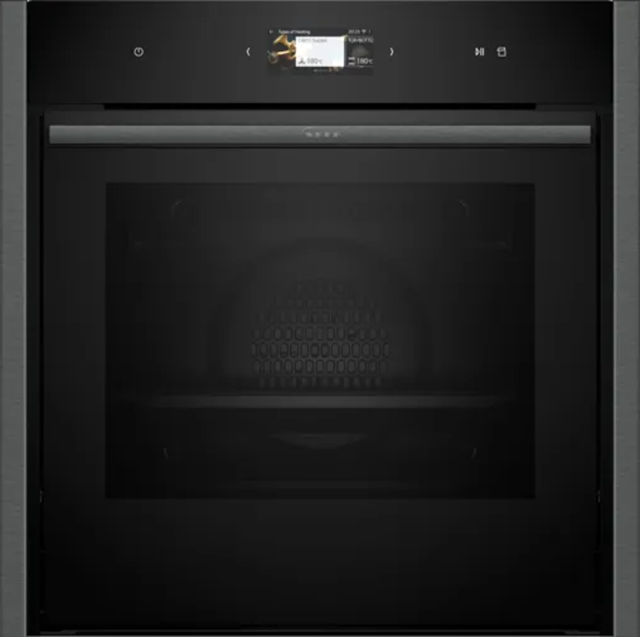 NEFF B64VS71G0B N 90 with added steam function Built-in Single Electric Oven Graphite Grey
