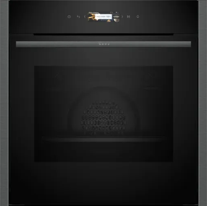 NEFF B24CR31G0B N 70 60 x 60cm Built-in Single Electric Oven Graphite Grey
