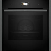 NEFF B64CS51G0B N 90 60 x 60cm Built-in Single Electric Oven Graphite Grey