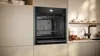 NEFF B64FS31G0B N 90 60 x 60cm with steam function Built-in Single Electric Oven Graphite Grey