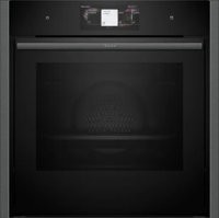NEFF B64FT53G0B N 90 60 x 60cm with Steam function Built-in Single Electric Oven Graphite Grey
