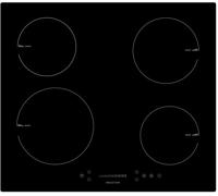 Teknix SCS63PX Single Electric Oven + SCIH6PISL 4 Zone Induction Hob ( Oven and Hob Pack ) Black / Stainless Steel