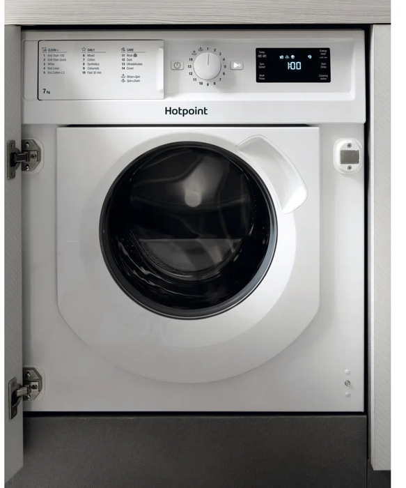 Hotpoint BI WMHG 71284 UK 7kg 1200rpm  (BIWMHG71284 ) Integrated Washing Machine White