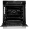 Rangemaster RMB606BL/SS Single Electric Oven + RMB60HPNGFSS 4 Burner Gas Hob ( Oven and Hob Pack ) Stainless steel