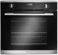 Rangemaster RMB606BL/SS Single Electric Oven + RMB60HPNGFSS 4 Burner Gas Hob ( Oven and Hob Pack ) Stainless steel