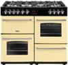 Belling Farmhouse 100DFT  7 burner gas hob 444444135 Dual Fuel Range Cooker Cream