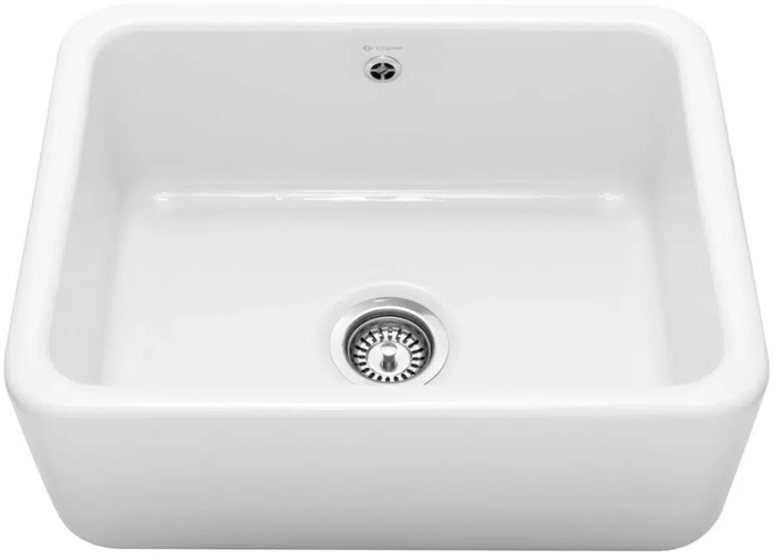 Caple CPBS600 Butler 600 Sit-On Belfast Sink White