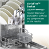 Bosch SMS2ITW08G Series 2 60cm 12 Place Settings Freestanding Dishwasher White